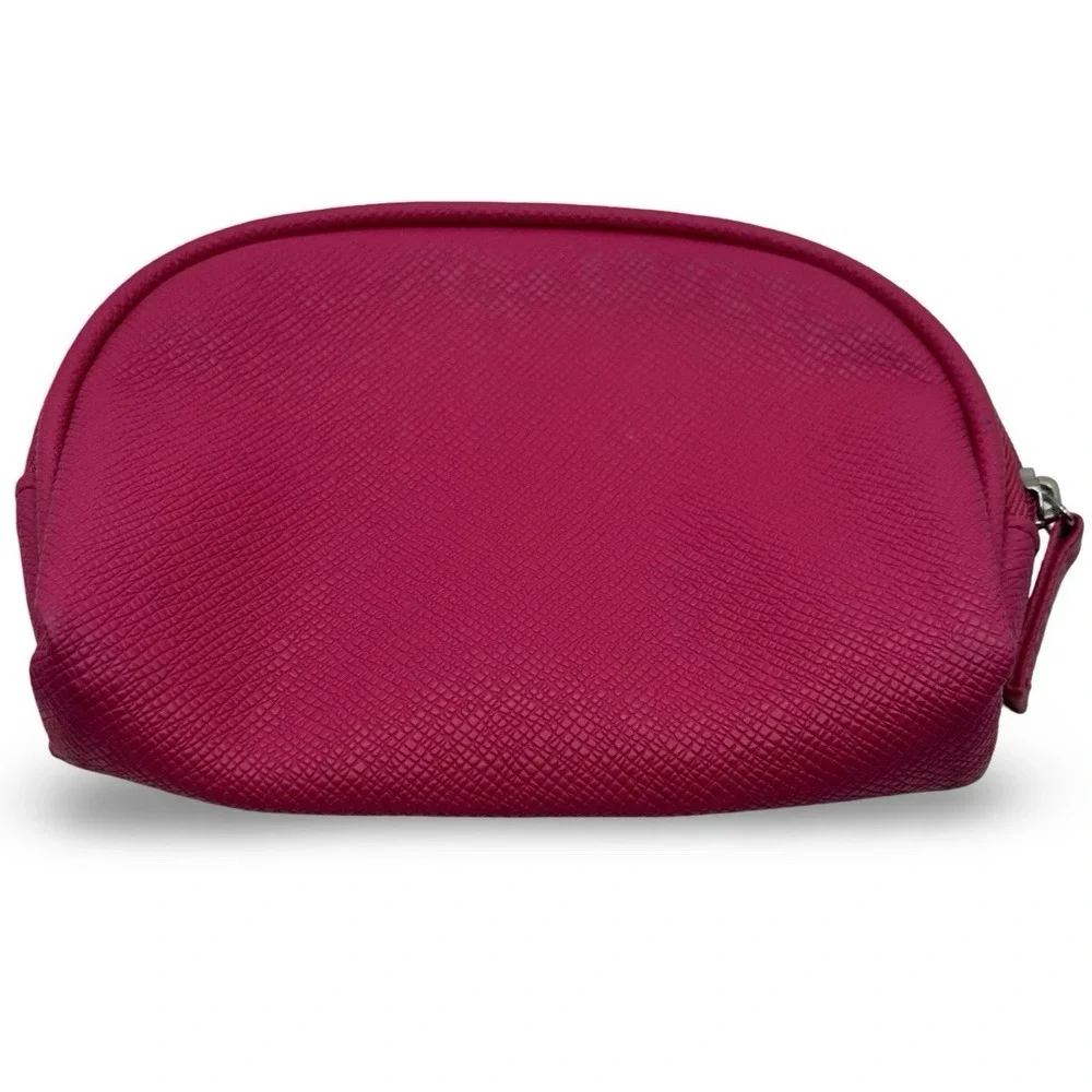 SET OF TWO Tahari‎ Floral Pink Cosmetic Bags Travel Vacation Luggage Makeup
